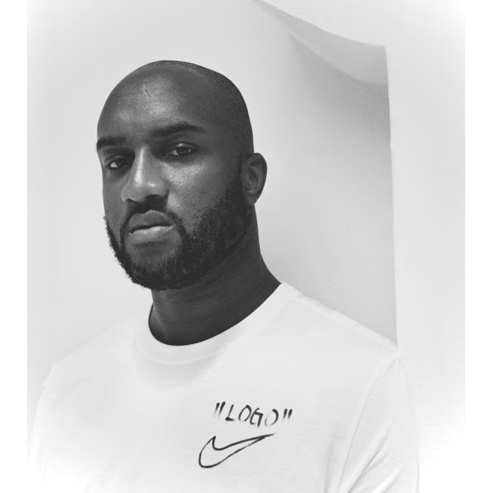 NIKE | M | XOFF-WHITE Short #23 AOP Logo Running Navy White Tie Dye Shorts Volt